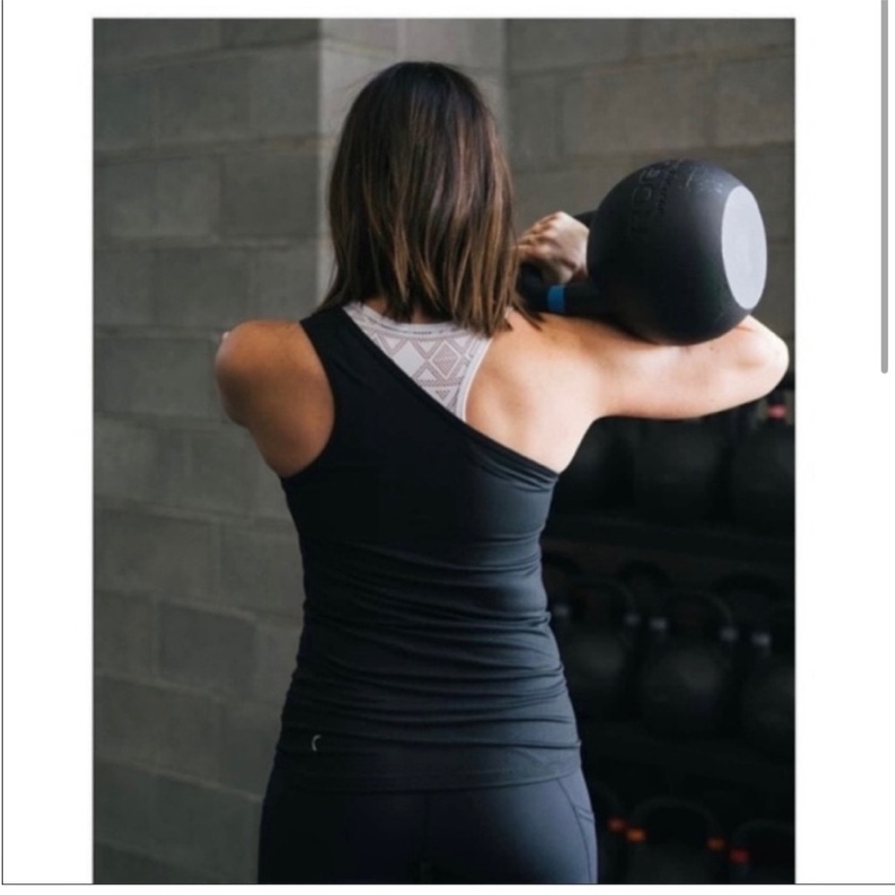 One shoulder tank top